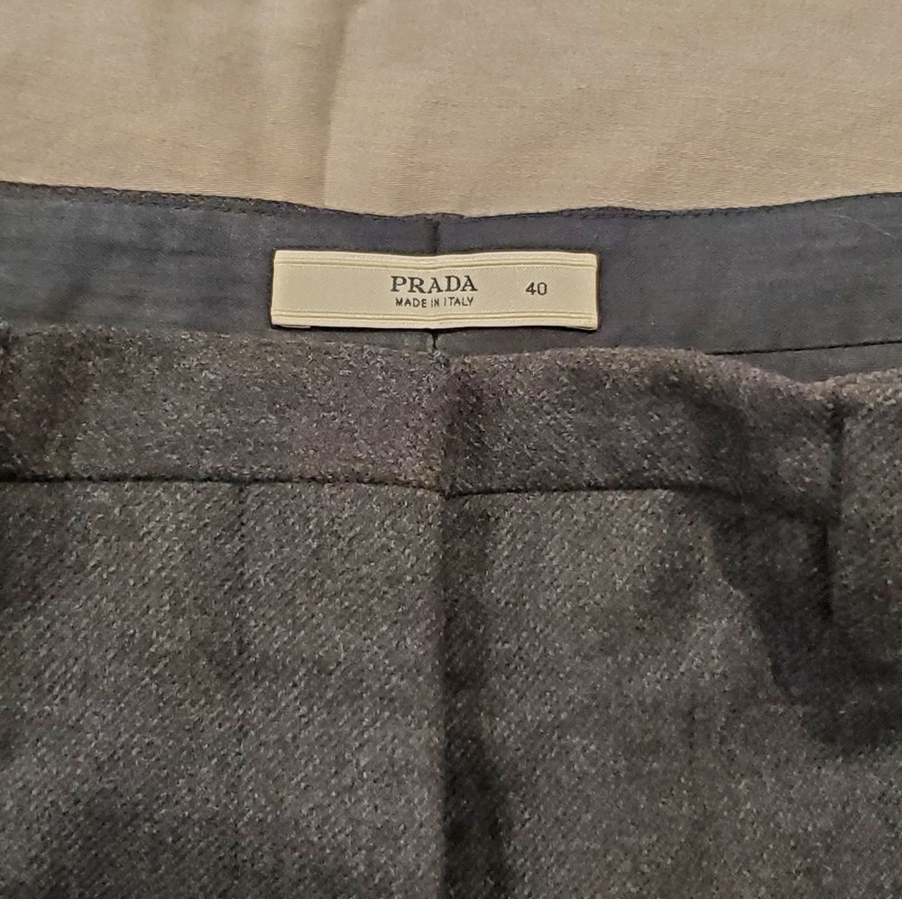Prada wool trousers